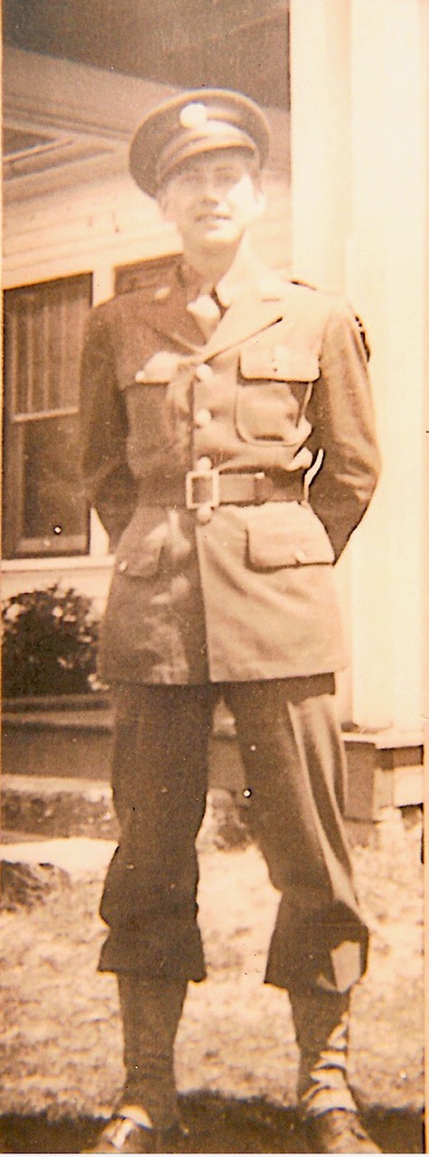 Bardon Jenson in uniform