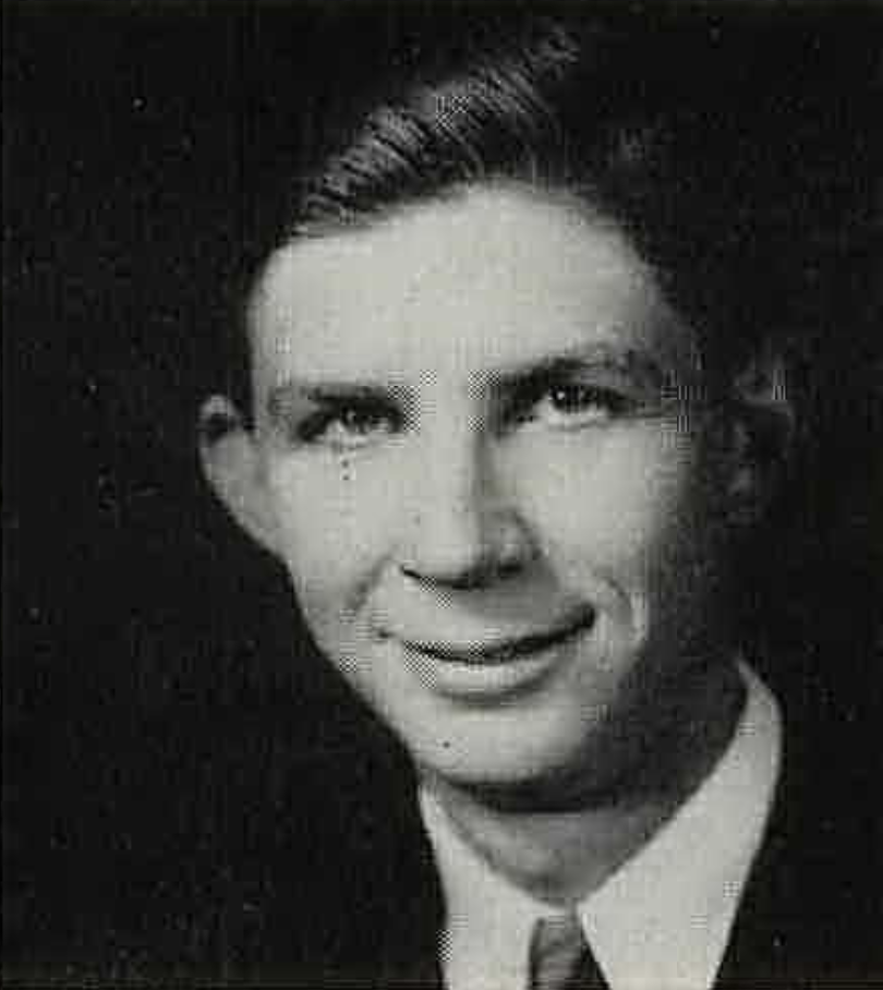 Photo of Wesley Kleinkauf from University of Arizona yearbook 1939