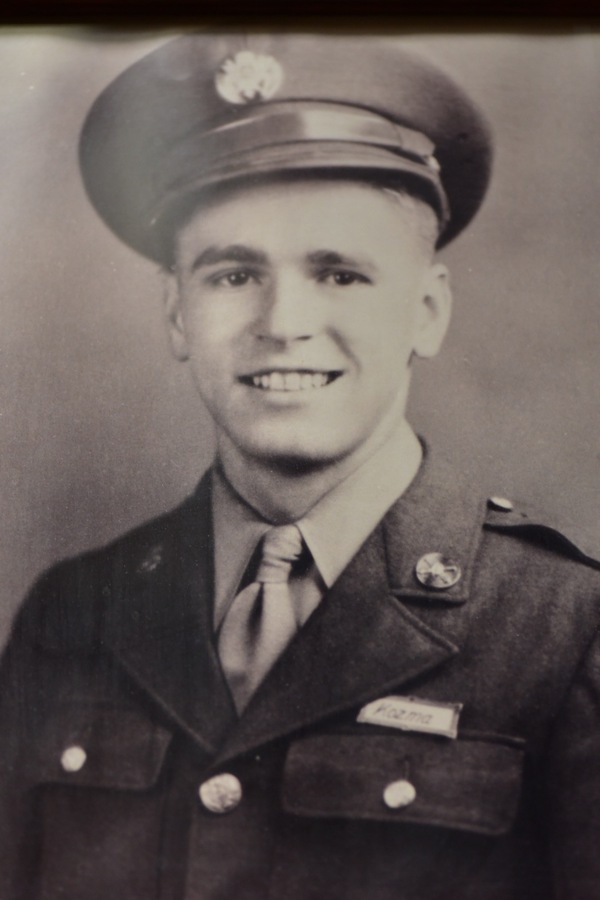 Photo of Bernard P. Kozma in uniform