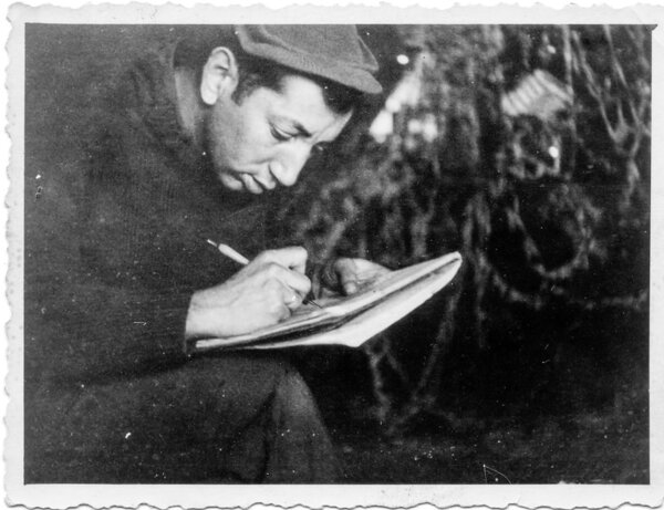 photo of Belisario Ramon Jr Contreras, PFC in The Ghost Army, 603rd Engineer Camouflage Bn, Co C, asn#33190960