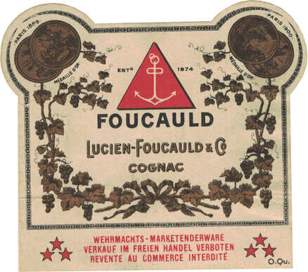 Foucauld Cognac Label
